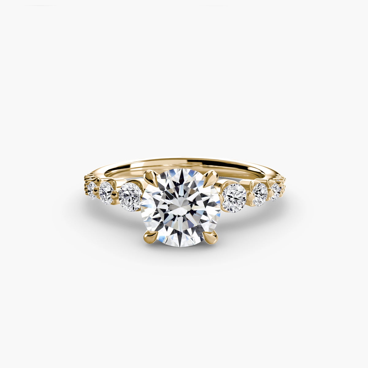The Cascade Diamond Ring – Ringfassung / Ring setting