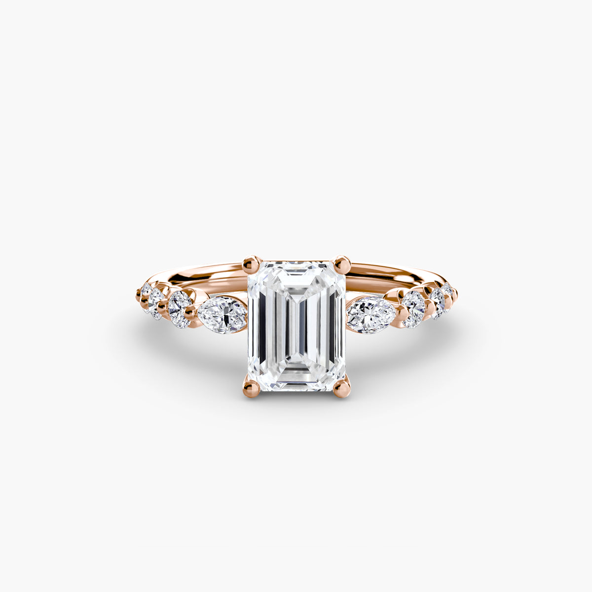 The Tiered Accent Ring – Ringfassung / Ring setting