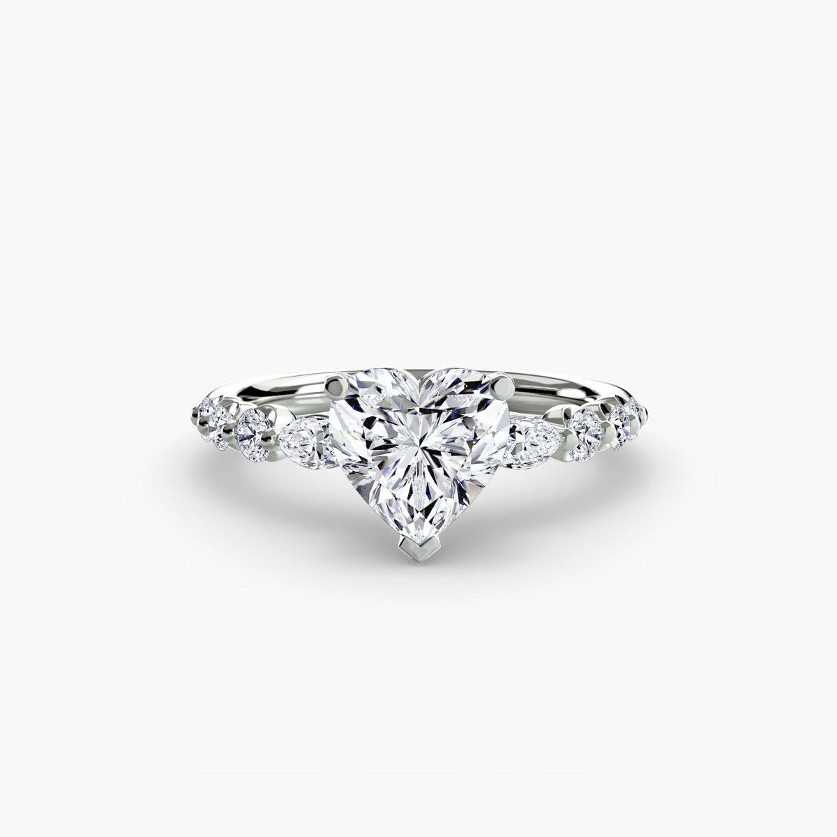The Tiered Accent Ring – Ringfassung / Ring setting