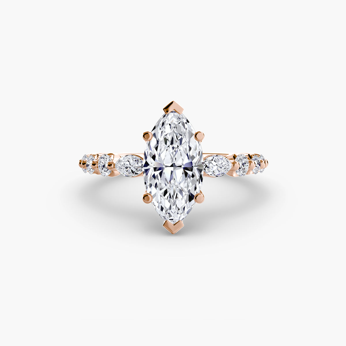The Tiered Accent Ring – Ringfassung / Ring setting