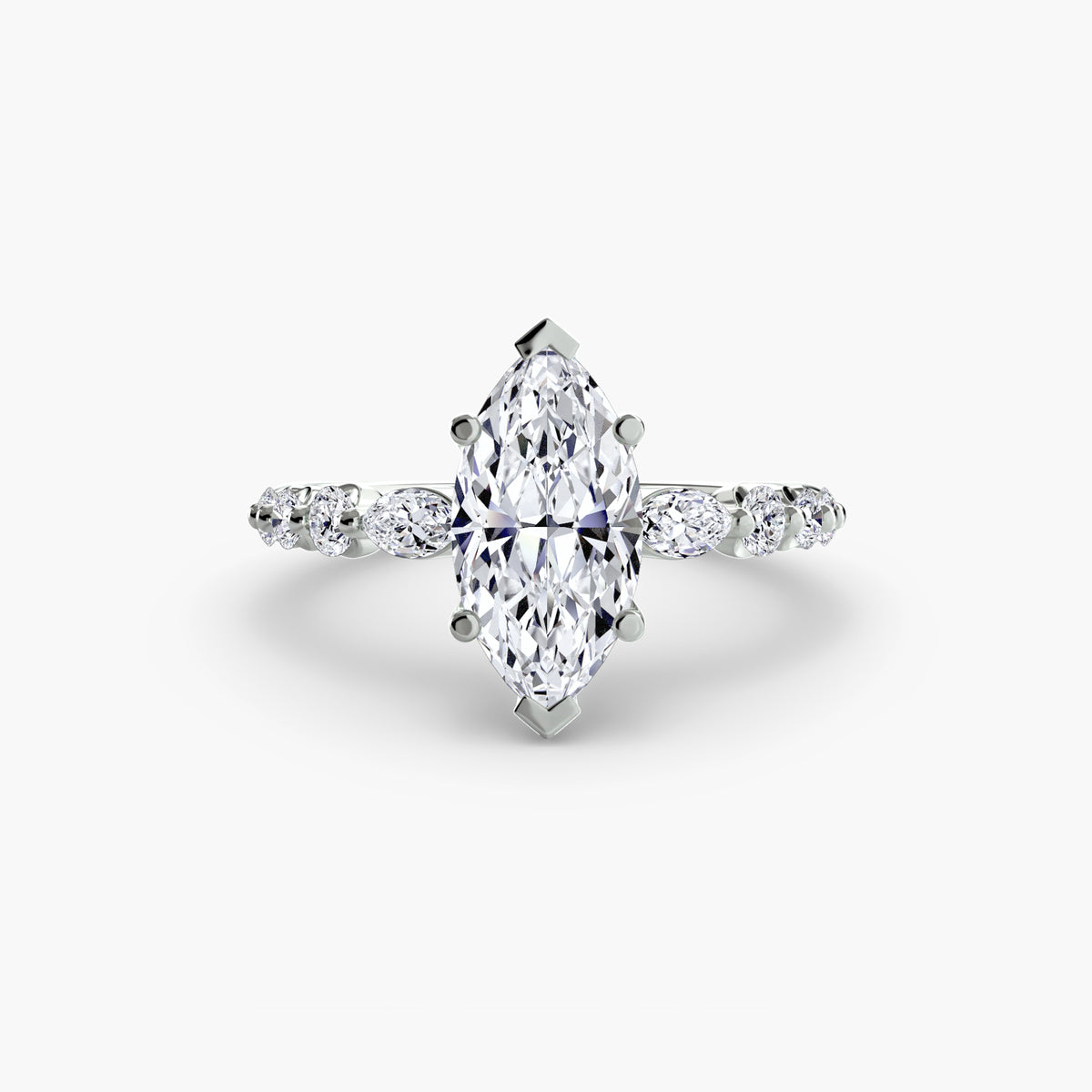 The Tiered Accent Ring – Ringfassung / Ring setting