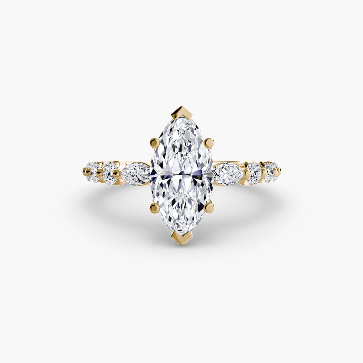 The Tiered Accent Ring – Ringfassung / Ring setting