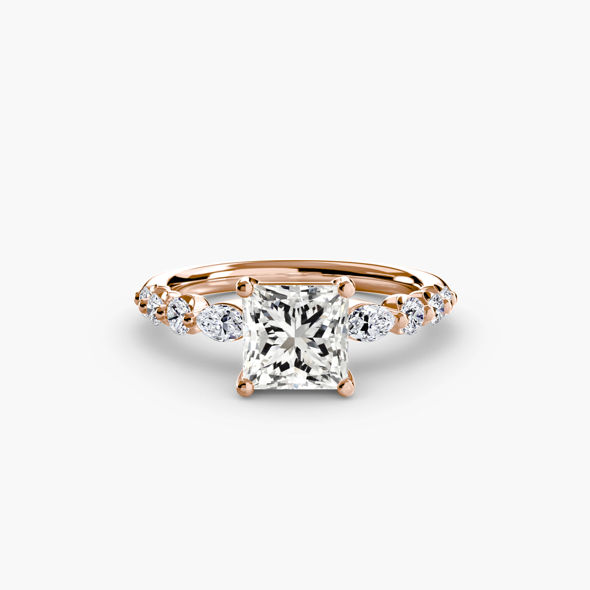 The Tiered Accent Ring – Ringfassung / Ring setting