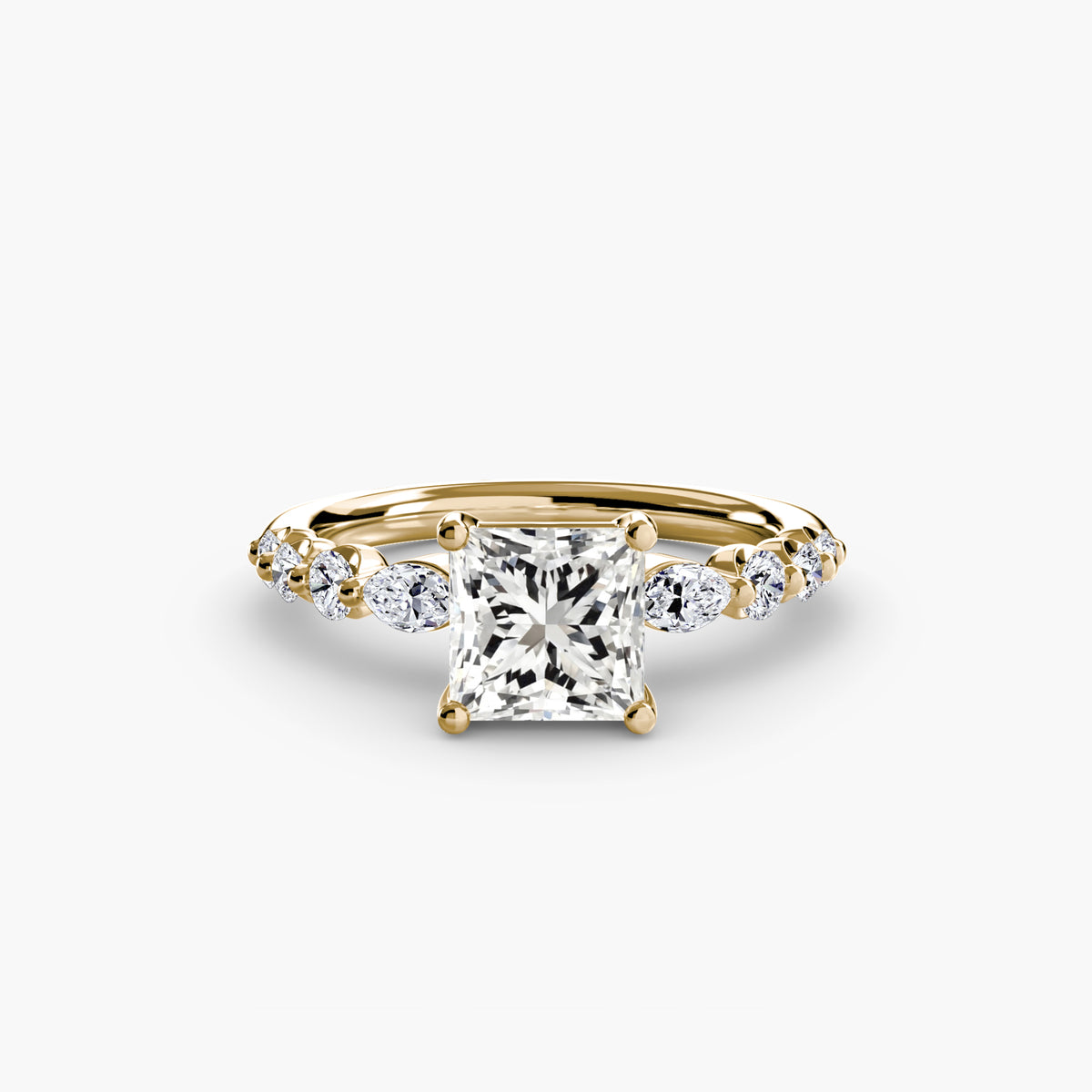 The Tiered Accent Ring – Ringfassung / Ring setting