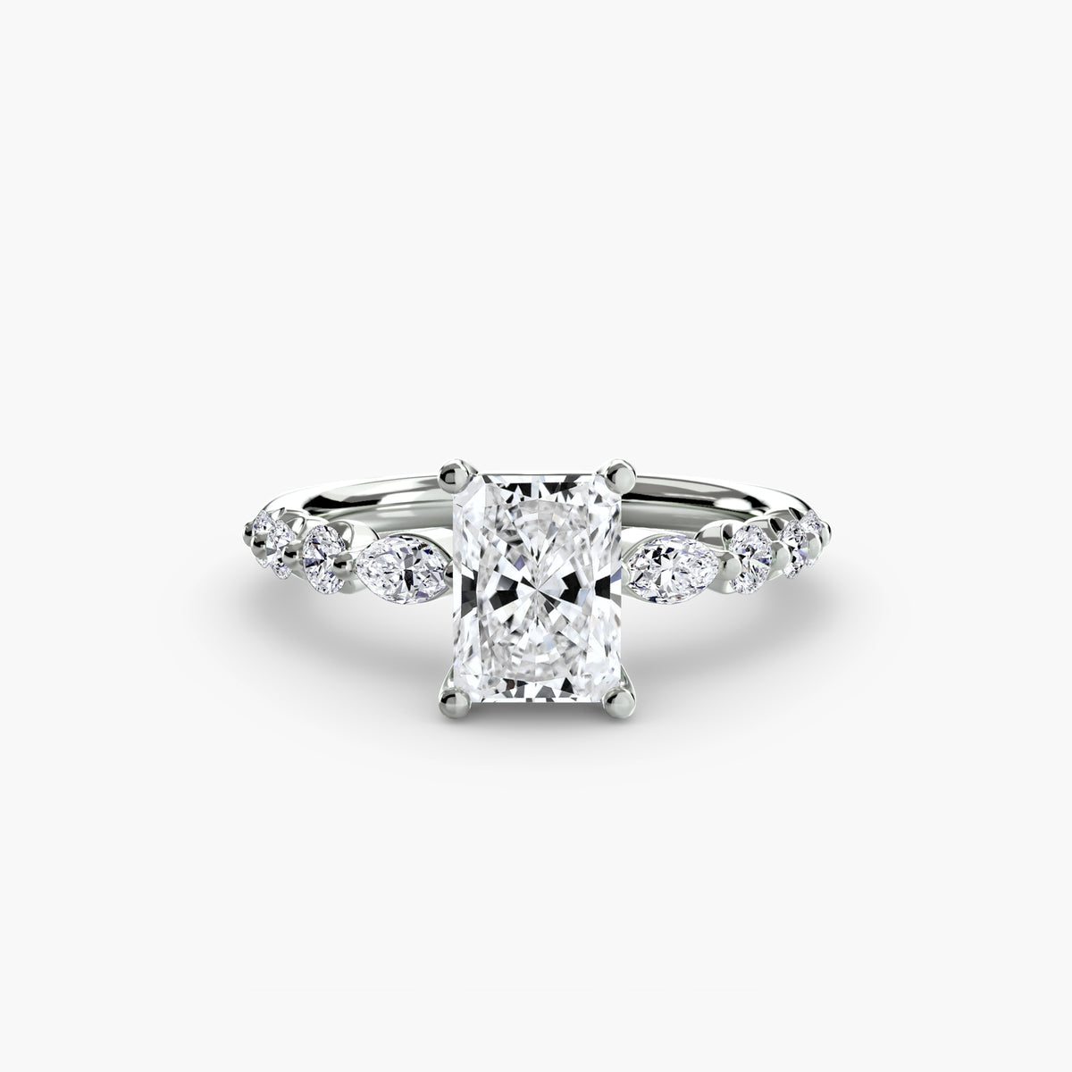 The Tiered Accent Ring – Ringfassung / Ring setting