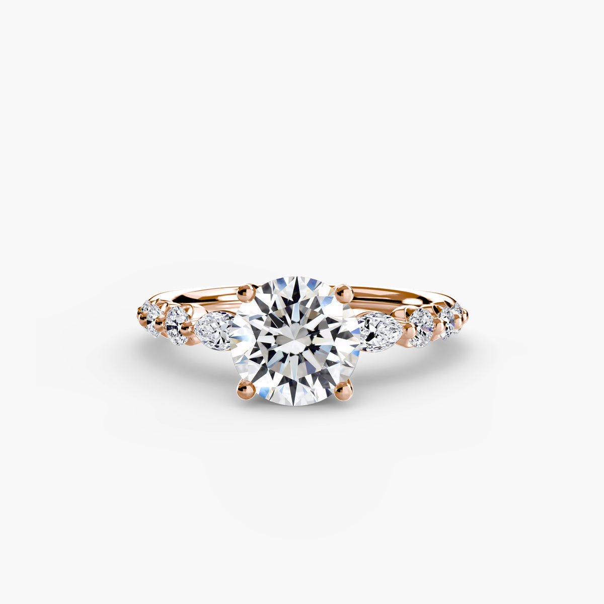 The Tiered Accent Ring – Ringfassung / Ring setting