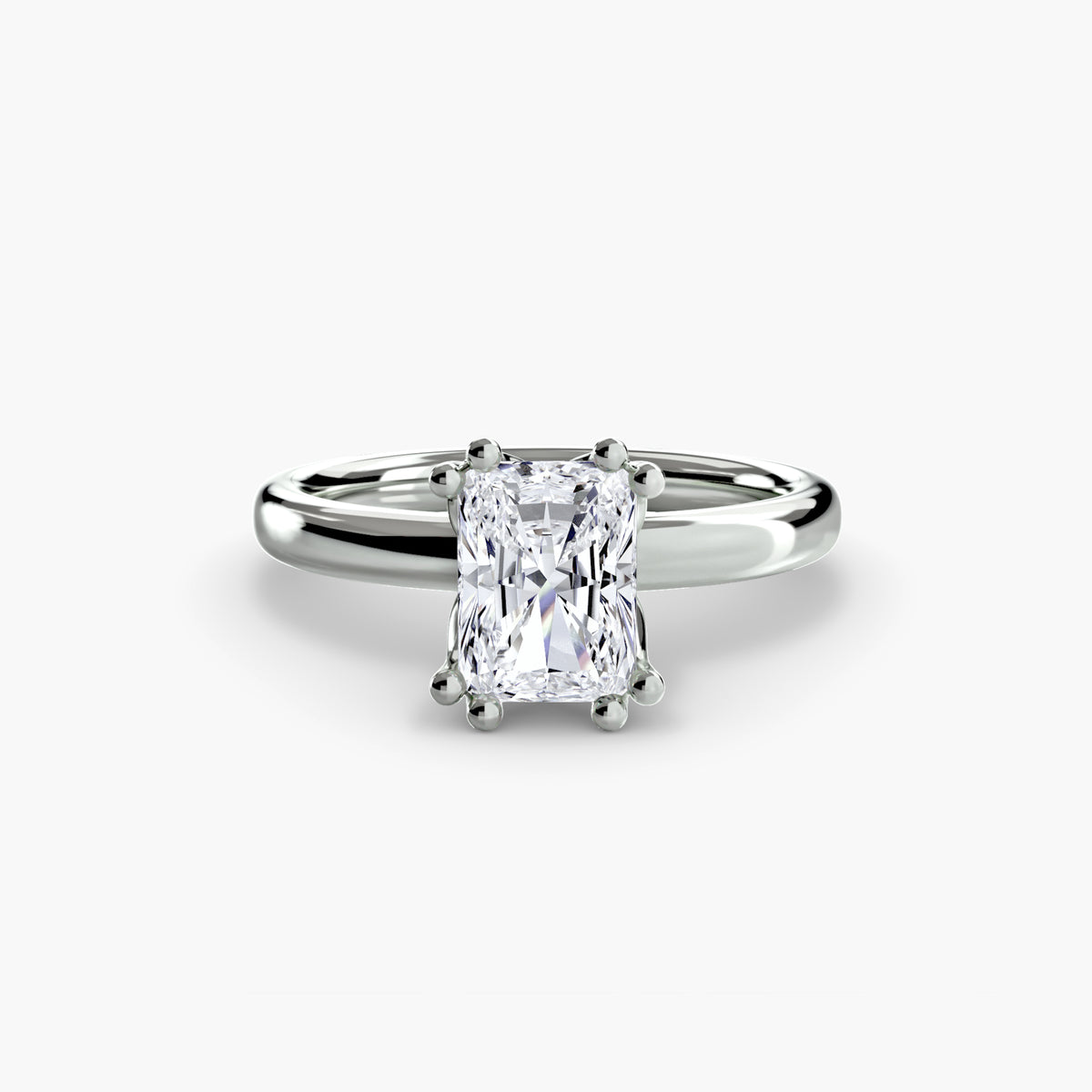 Solitaire ring 5 – Ringfassung / Ring setting
