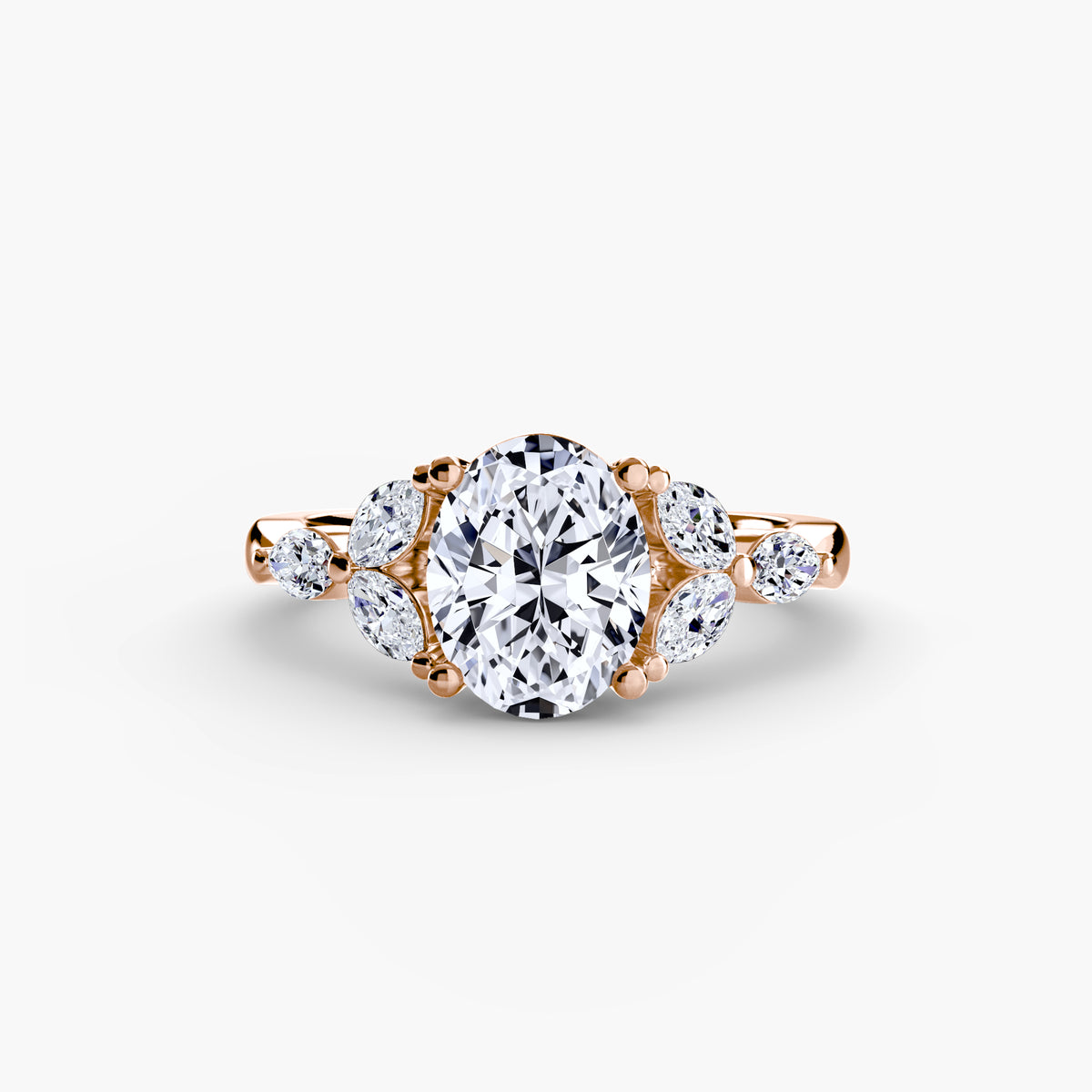 The Shoulder Cluster Ring – Ringfassung / Ring setting